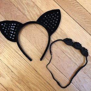 LAST CHANCE🖤Two Forever 21 Hair Accessories🖤